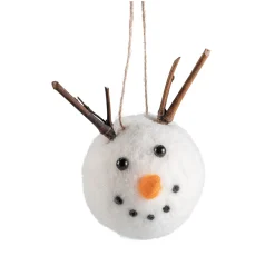 Schneemann als Rentier aus Filz Outlet