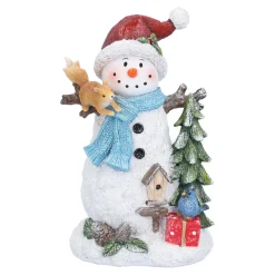 Schneemann mit Eichhörnchen, LED Best