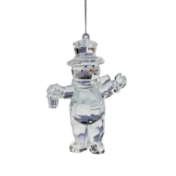 Schneemann mit Laterne, Acryl Best