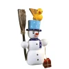 Käthes Original Schneemann mit Vogel Discount