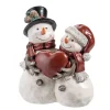 Schneemannpaar mit Herz Discount