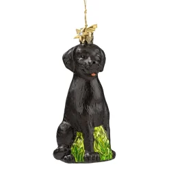 Poesie in Glas Schwarzer Labrador Online