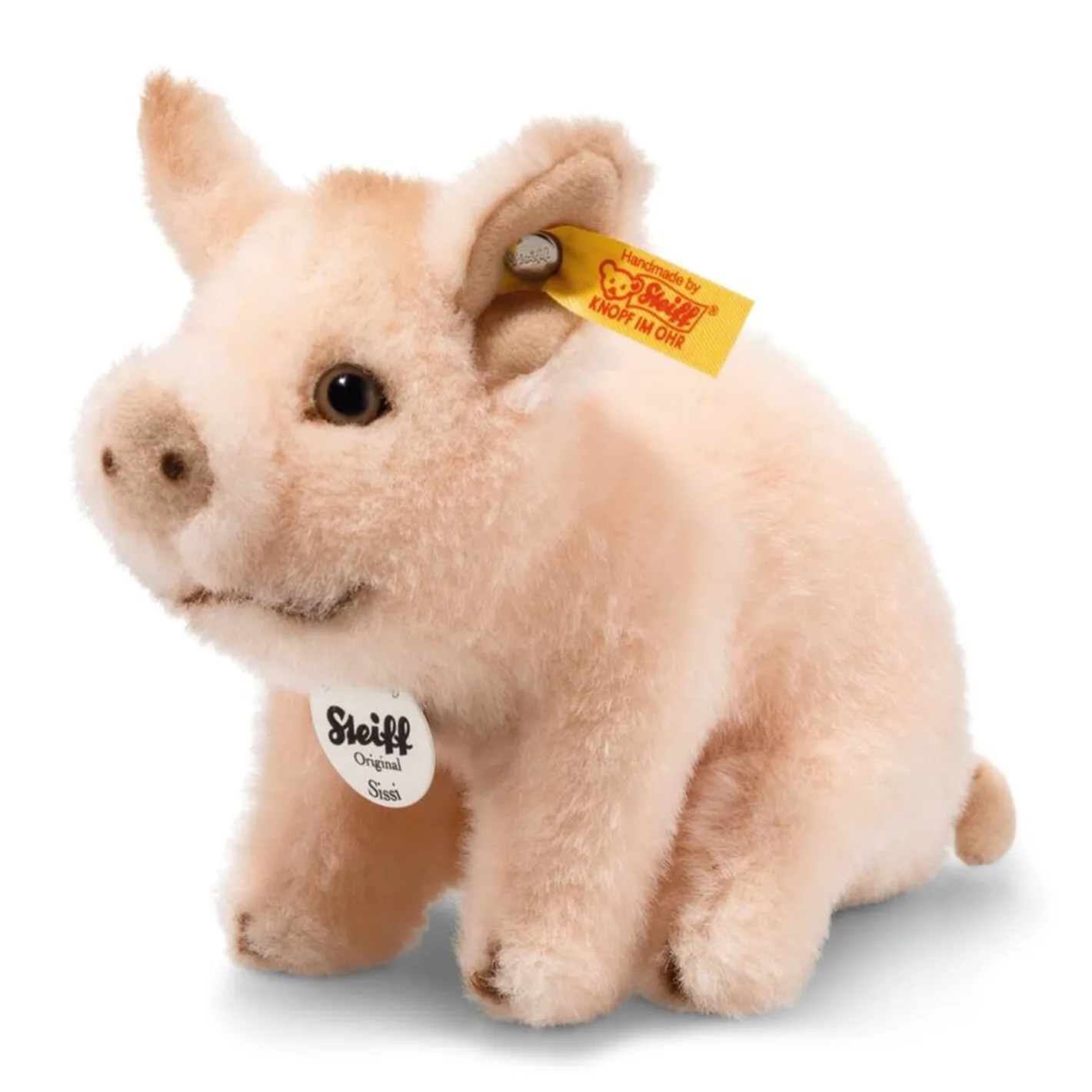 Steiff Schweinchen "Sissi" sitzend, rosa (15 cm)