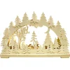 RATAGS Holzdesign Schwibbogen "Rehe in der Abenddämmerung", 230V mit USB A-Anschluss Online
