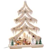 Käthes Original Schwibbogen "Tanne Winterwald", 115V mit USB A-Anschluss Online