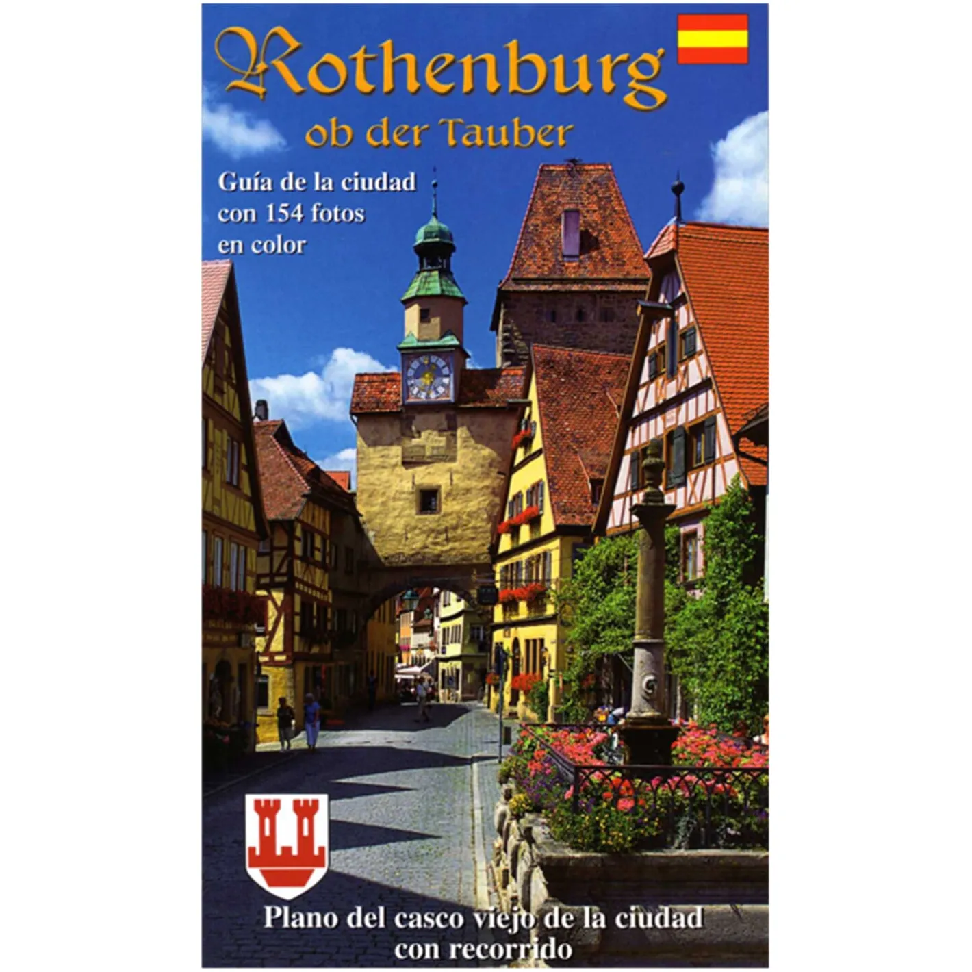 Stadtführer "Rothenburg ob der Tauber" Spanisch Best