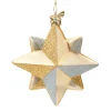 Poesie in Glas Stern gold-silber Outlet