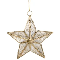 Stern mit Ornamenten, 11cm Discount