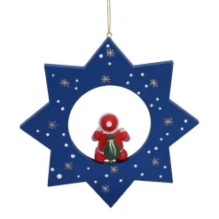 Käthes Original Stern mit Weihnachtsmann Hot