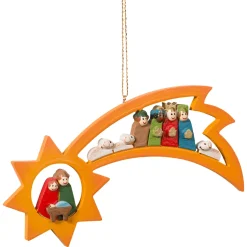 Käthes Original Sternschnuppe, Holz-Baumbehang Hot