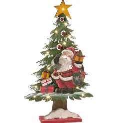 Tanne mit Weihnachtsmann Clearance