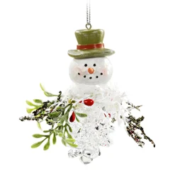 Tannenzapfen mit Schneemann Clearance