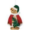Käthes Original Teddy mit Christbaum Clearance
