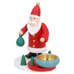 Käthes Original Teelichthalter "Weihnachtsmanns Waldweihnacht" Discount