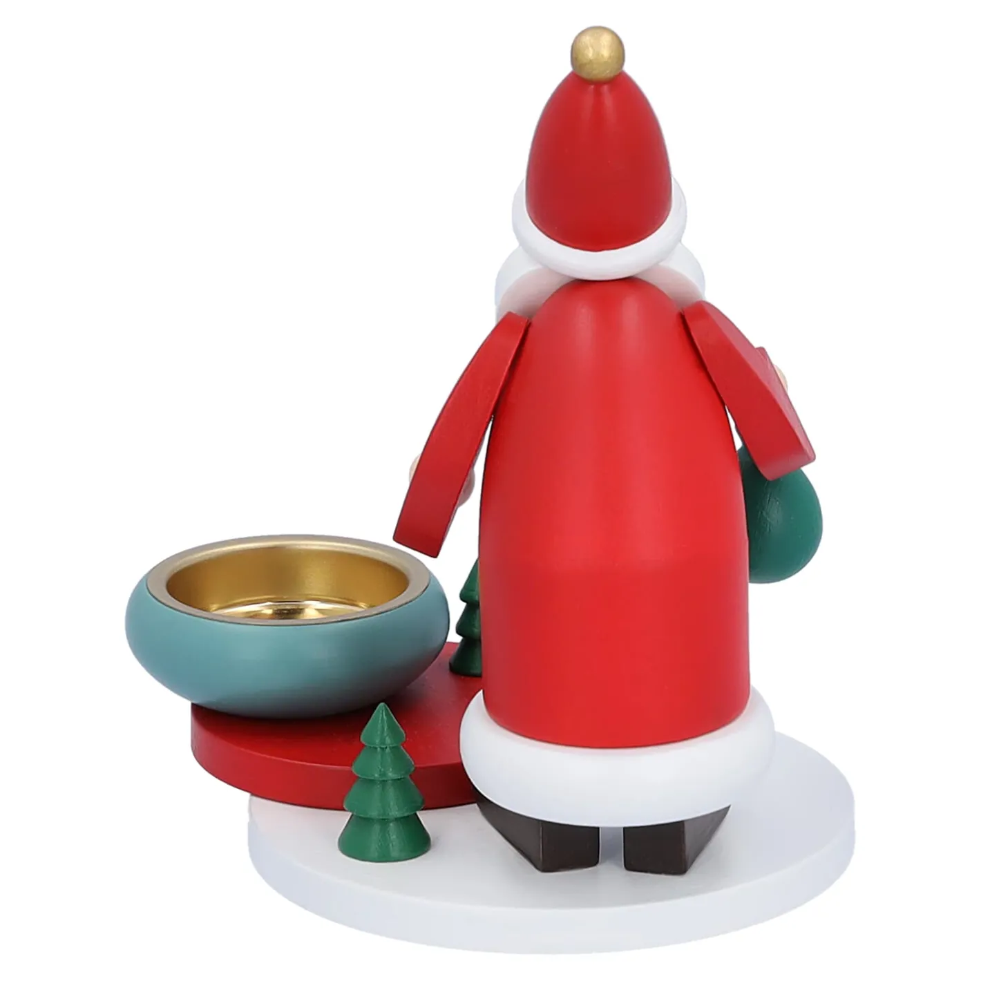 Käthes Original Teelichthalter "Weihnachtsmanns Waldweihnacht" Discount