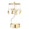 Teelicht-Karussell "Himmlische Boten", gold Outlet