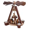 HODREWA Teelicht-Pyramide "Krippe mit Hirte" Outlet