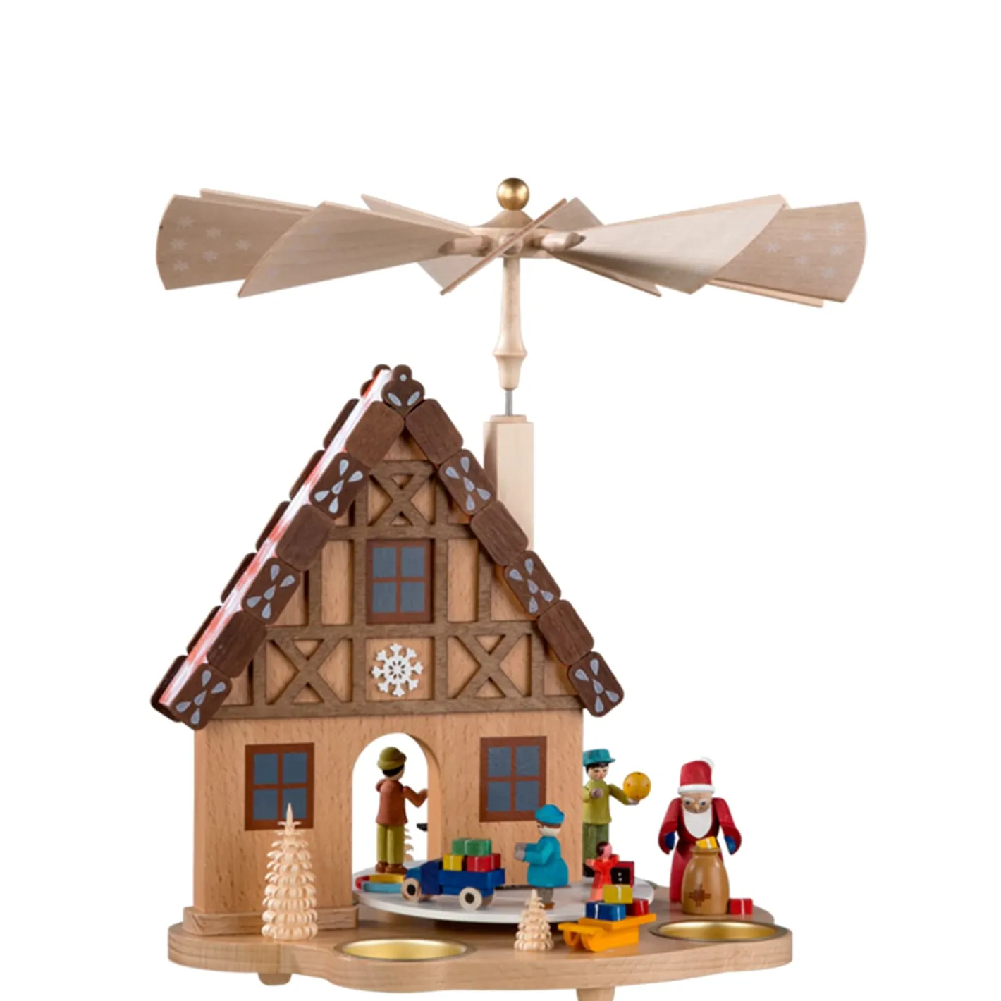 Richard Glässer Teelicht-Pyramide "Lebkuchenhaus" Best