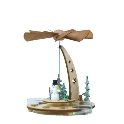Teelicht-Pyramide "Schneemann" Outlet