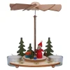 Teelicht-Pyramide "Weihnachtsmann" Online