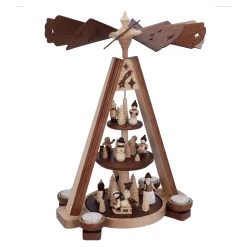 HODREWA Teelicht-Pyramide 