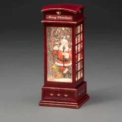 KONSTSMIDE Telefonzelle mit Weihnachtsmann Hot