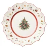 Villeroy & Boch Toy's Delight Frühstücks-/ Dessertteller mit Weihnachtsbaum