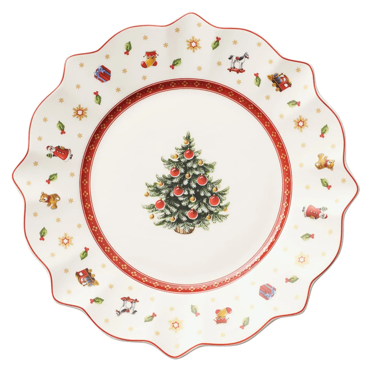 Villeroy & Boch Toy's Delight Frühstücks-/ Dessertteller mit Weihnachtsbaum