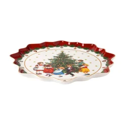 Villeroy & Boch Toy's Fantasy Gebäckteller tief, Kinder tanzen um Baum Best
