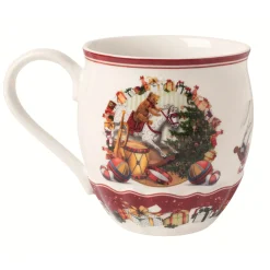 Villeroy & Boch Toy's Fantasy Henkelbecher mit Weihnachtsmotiven