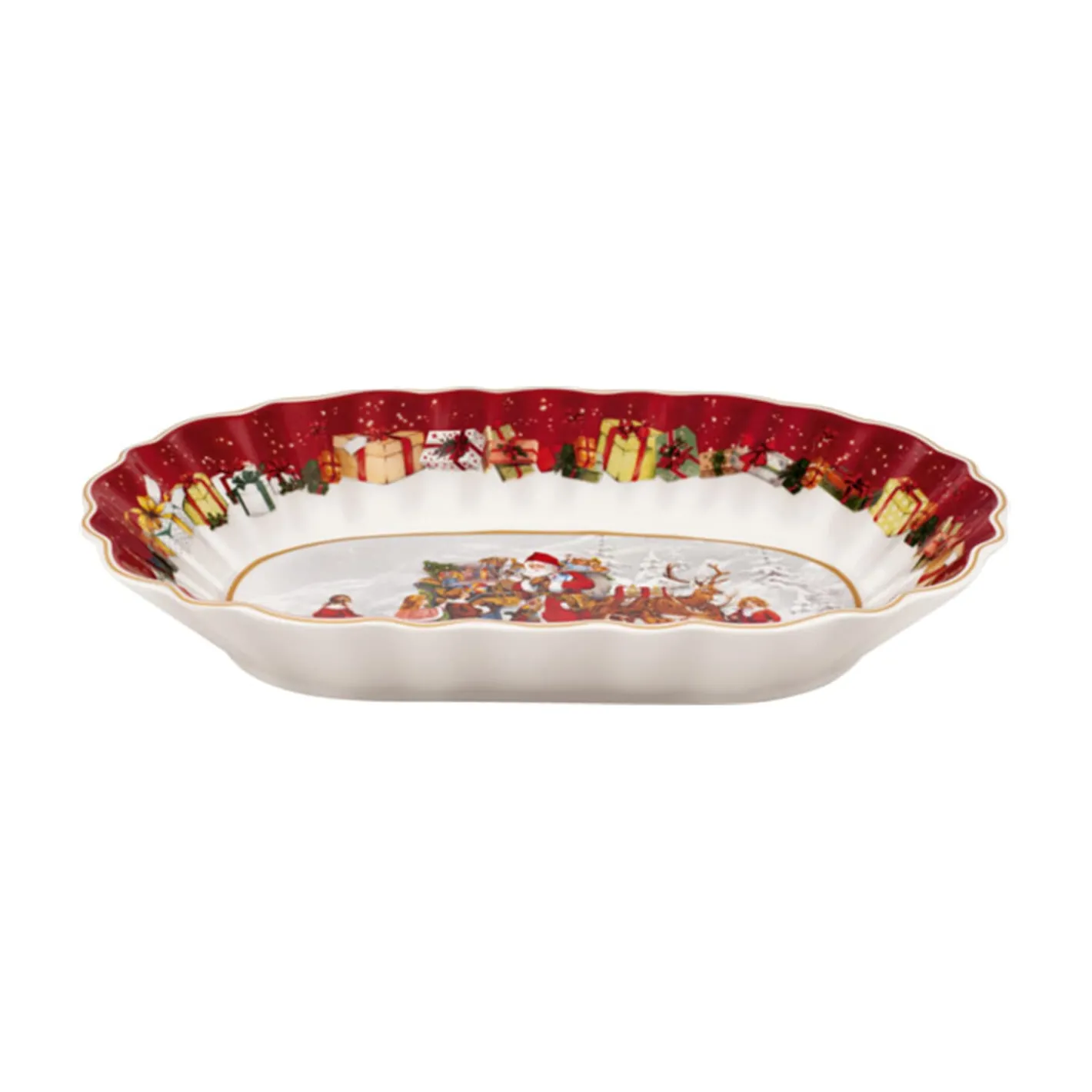 Villeroy & Boch Toy's Fantasy Servierschale mit Weihnachtsmotiv