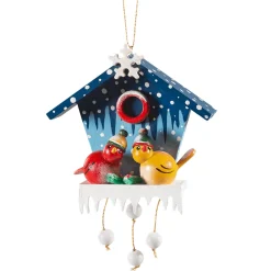 Käthes Original Verschneites Vogelhaus
