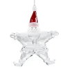 Weihnachtsmann als Stern, Acryl-Baumbehang Online