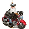 Weihnachtsmann auf Motorrad Best