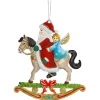 Käthes Original Weihnachtsmann auf Schaukelpferd Online