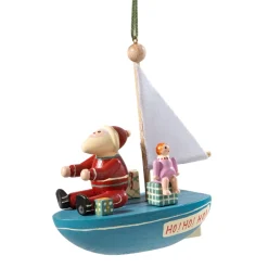 Käthes Original Weihnachtsmann auf Segelboot Online