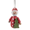 Käthes Original Weihnachtsmann, Holz-Baumbehang Hot