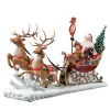 Weihnachtsmann im Rentierschlitten Online