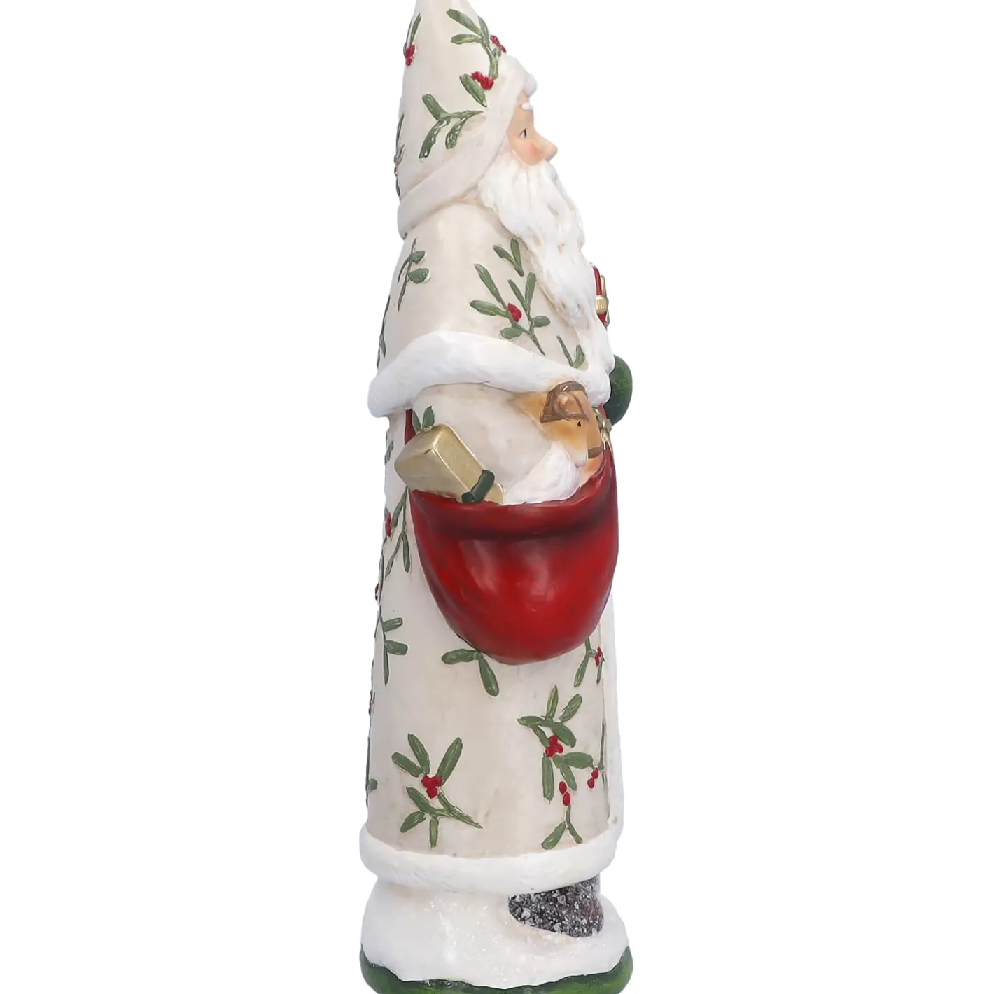 Weihnachtsmann mit Geschenken, Standfigur Outlet