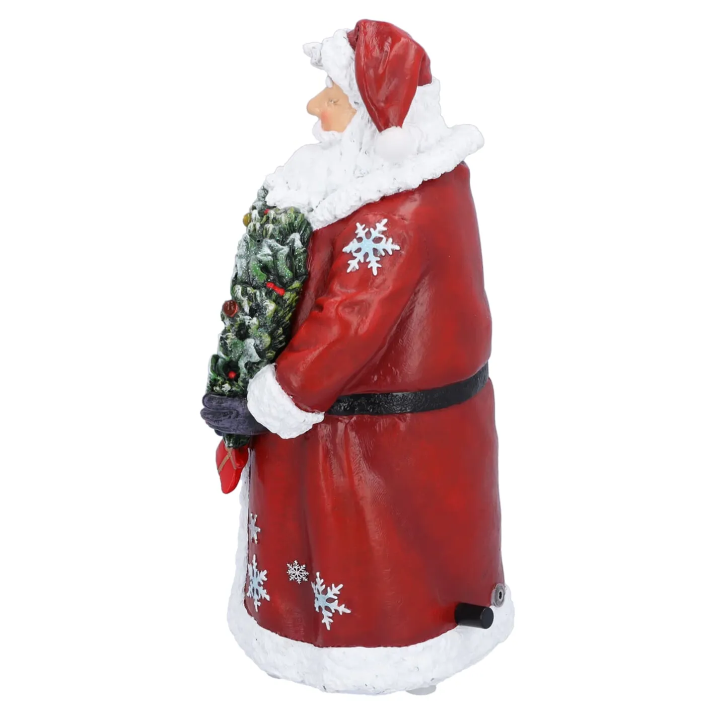 Weihnachtsmann mit Kranz, Spieldose Outlet