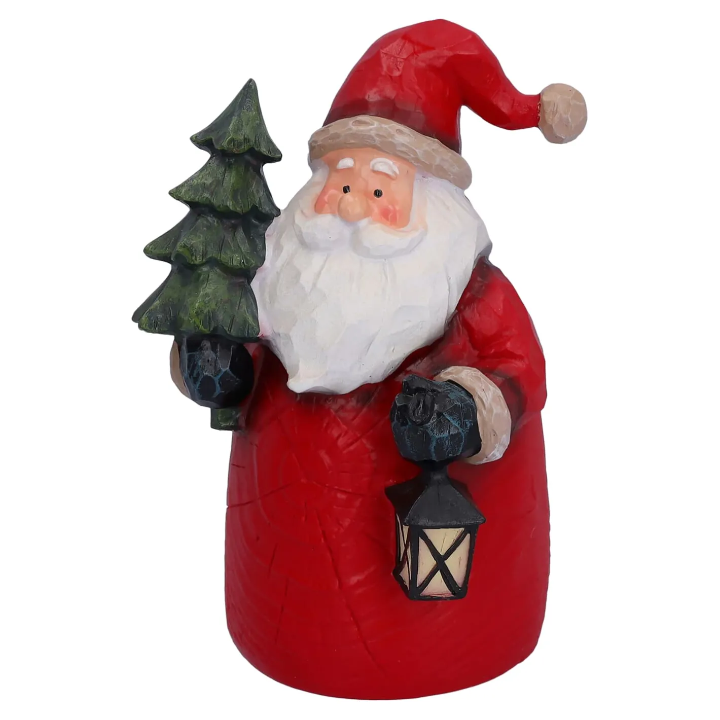 Weihnachtsmann mit Laterne, Standfigur Clearance