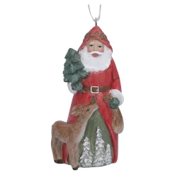 Weihnachtsmann mit Rehkitz Hot