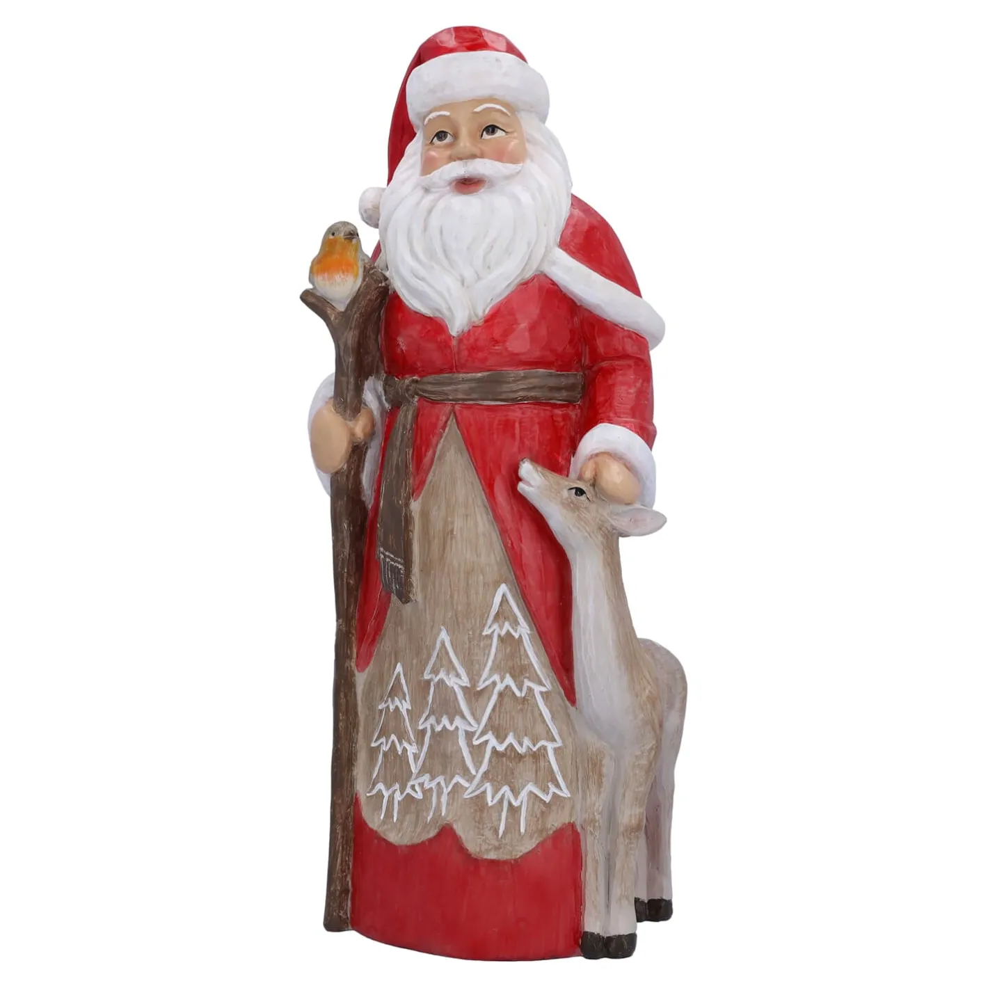 Weihnachtsmann mit Rehkitz Sale