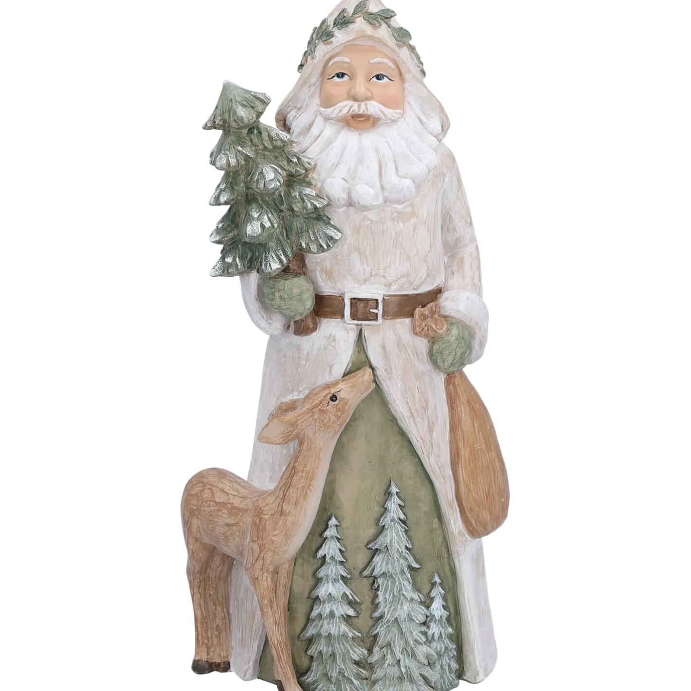 Weihnachtsmann mit Rehkitz Clearance