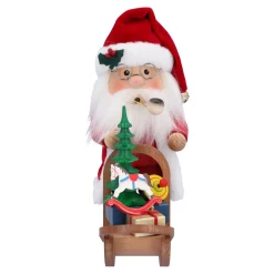 Christian ULBRICHT Weihnachtsmann mit Schlitten, Räuchermännchen Online