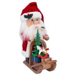 Christian ULBRICHT Weihnachtsmann mit Schlitten, Räuchermännchen Online