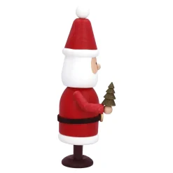Käthes Original Weihnachtsmann mit Spanbaum, Räuchermännchen Clearance