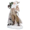 Weihnachtsmann mit Waldtieren Discount