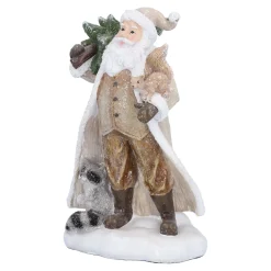 Weihnachtsmann mit Waldtieren Discount