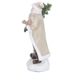 Weihnachtsmann mit Waldtieren Discount